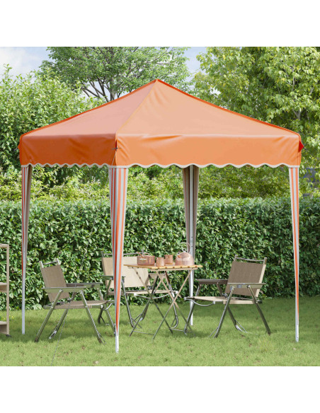 Tenda per feste a pop-up Arancione 195 x 195 x 245 cm