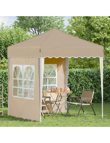 Tenda per feste a pop-up Crema 195 x 195 x 245 cm