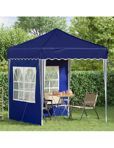 Tenda per feste a pop-up Blu 195 x 195 x 245 cm Tessuto Oxford