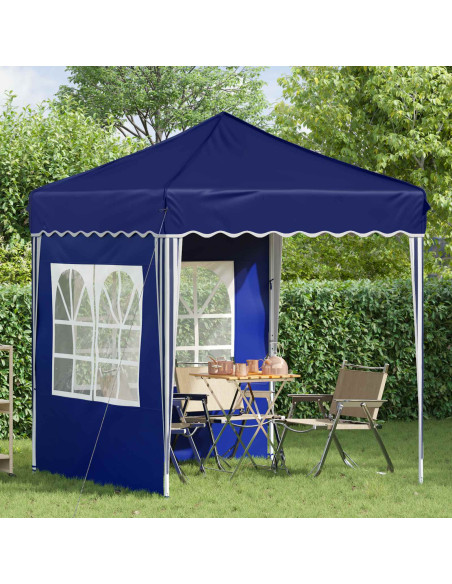 Tenda per feste a pop-up Blu 195 x 195 x 245 cm Tessuto Oxford