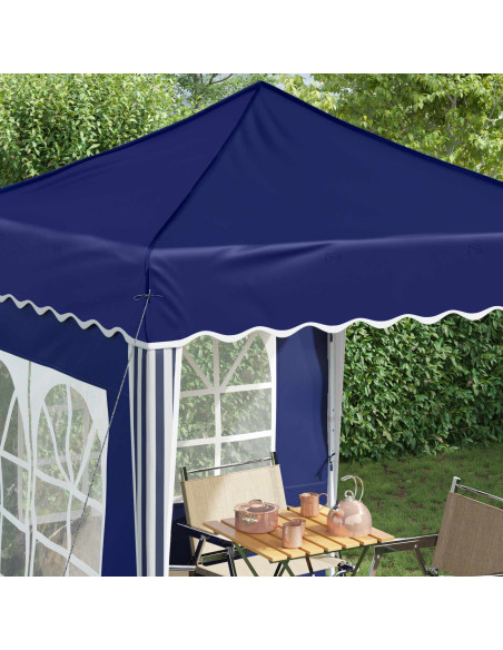 Tenda per feste a pop-up Blu 195 x 195 x 245 cm Tessuto Oxford