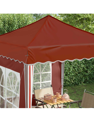 Tenda per feste a pop-up Terracotta 195 x 195 x 245 cm