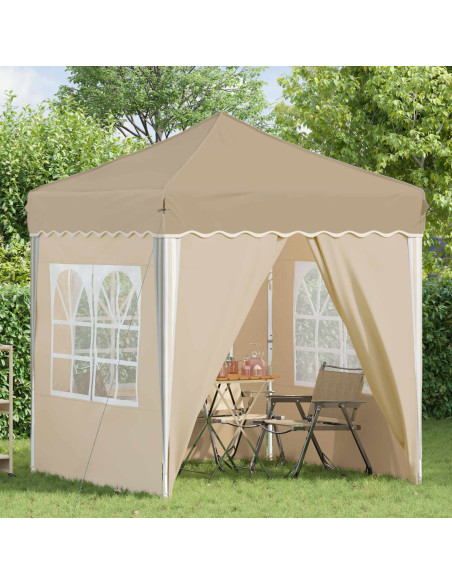 Tenda per feste a pop-up Crema 195 x 195 x 245 cm