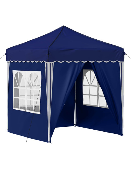 Tenda per feste a pop-up Blu 195 x 195 x 245 cm Tessuto Oxford