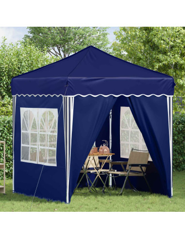 Tenda per feste a pop-up Blu 195 x 195 x 245 cm Tessuto Oxford