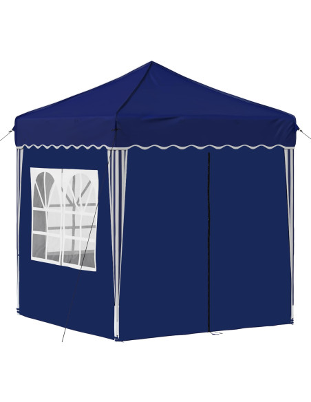 Tenda per feste a pop-up Blu 195 x 195 x 245 cm Tessuto Oxford