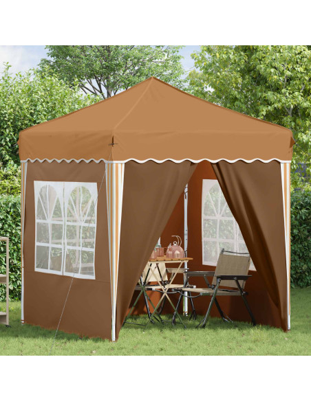 Tenda per feste a pop-up Beige 195 x 195 x 245 cm