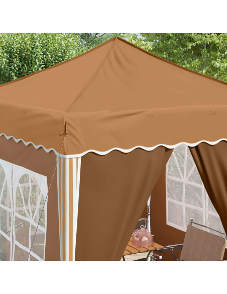 Tenda per feste a pop-up Beige 195 x 195 x 245 cm