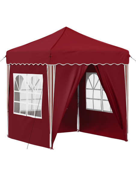 Tenda per feste a pop-up Borgogna 195 x 195 x 245 cm