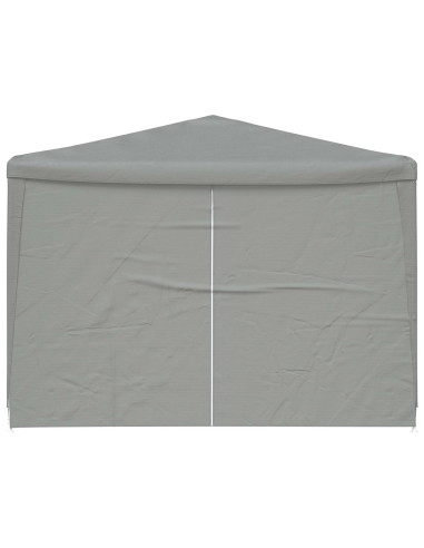 Tenda Party 1200 x 300 x 255 cm Grigio Chiaro PE e Acciaio