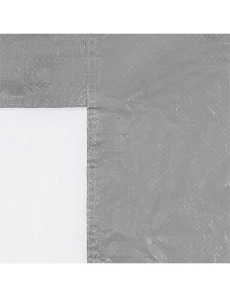 Parete per tenda da festa 2 pcs 300 x 195 cm Grigio Chiaro