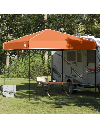 Tenda Gazebo Arancione 243 x 243 x 251 cm Tessuto
