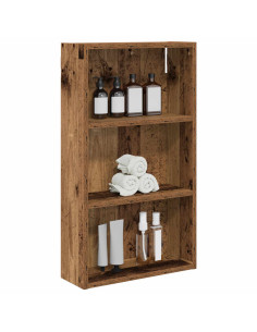 Armadio da bagno a muro Legno vecchio 40 x 14 x 70 cm 2