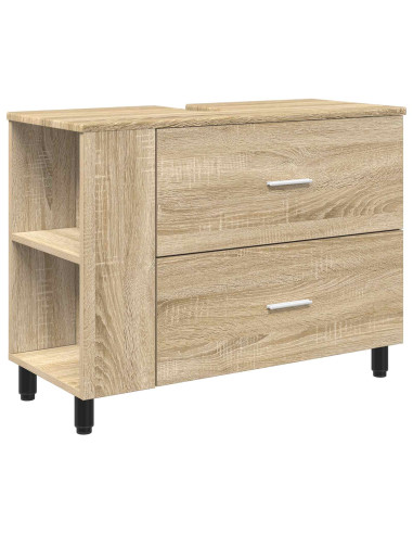 Mobile sotto lavello con cassetto rovere sonoma 80 x 35 x 60 cm