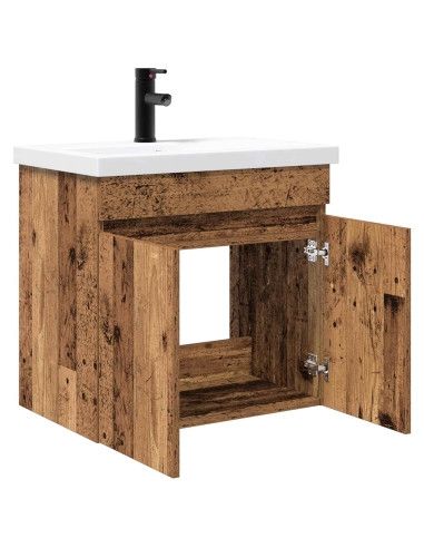 Mobile bagno con lavabo con porta Legno vecchio 61 x 39 x 58 cm