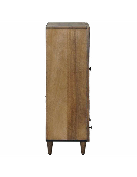 Mobile Alto Marrone 60 x 33,5 x 100 cm Legno di mango massello