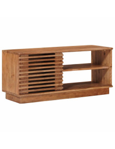 Mobile TV con archiviazione con porta Naturale 90 x 30 x 40 cm 2