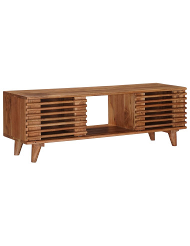 Mobile TV con archiviazione con porta Naturale 105 x 30 x 35 cm