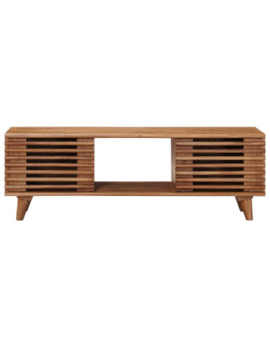 Mobile TV con archiviazione con porta Naturale 105 x 30 x 35 cm