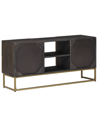 Mobile TV con cassetto con lo scaffale Ottone 105 x 30 x 50 cm