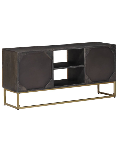 Mobile TV con cassetto con lo scaffale Ottone 105 x 30 x 50 cm