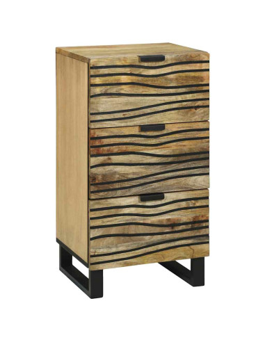 Credenza Marrone 40 x 33 x 75 cm legno massello di mango