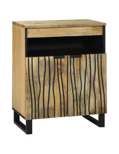 Credenza Marrone 60 x 33 x 75 cm legno massello di mango