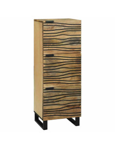 Credenza Marrone 40 x 33 x 110 cm legno massello di mango