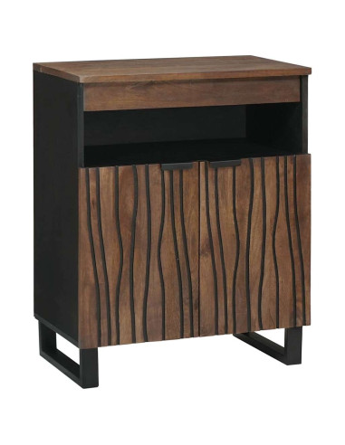 Credenza Marrone 60 x 33 x 75 cm legno massello di mango