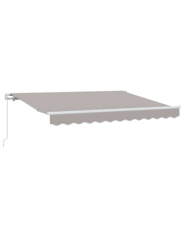 Tenda Retrattile Grigio chiaro 250 x 200 cm Tessuto
