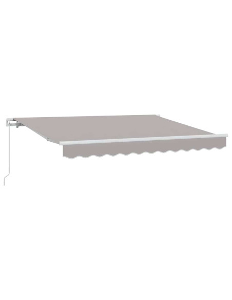 Tenda Retrattile Grigio chiaro 250 x 200 cm Tessuto