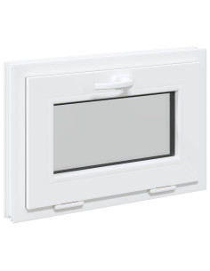 Finestra per Soffitta RISOR 60 x 40 cm PVC e Vetro Bianco 2