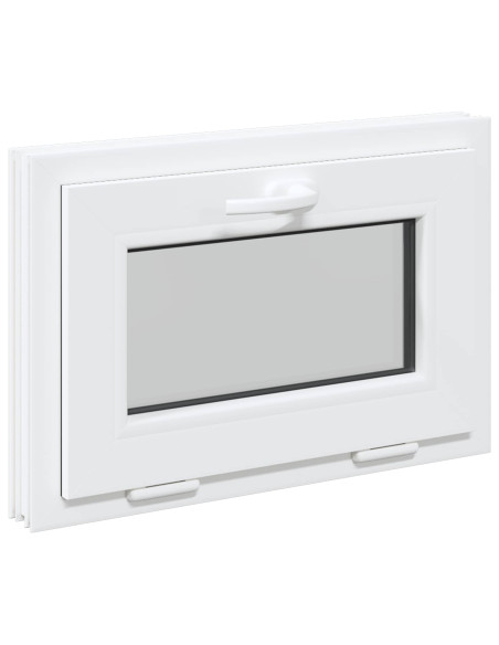 Finestra per Soffitta RISOR 60 x 40 cm PVC e Vetro Bianco