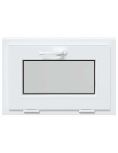 Finestra per Soffitta RISOR 60 x 40 cm PVC e Vetro Bianco