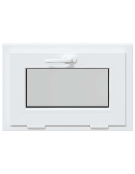 Finestra per Soffitta RISOR 60 x 40 cm PVC e Vetro Bianco