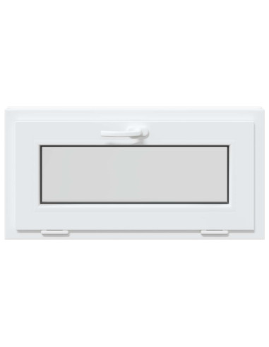 Finestra per Soffitta RISOR 80 x 40 cm PVC e Vetro Bianco