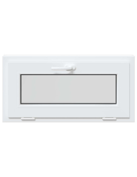 Finestra per Soffitta RISOR 80 x 40 cm PVC e Vetro Bianco