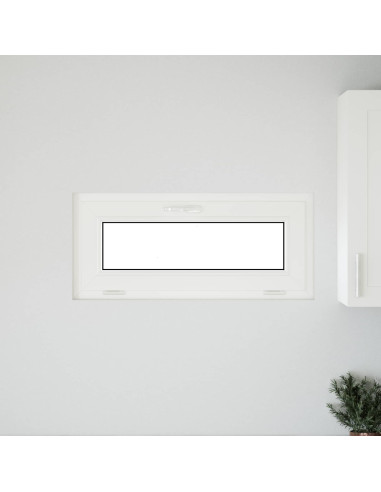 Finestra per Soffitta RISOR 90 x 40 cm PVC e Vetro Bianco