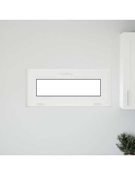 Finestra per Soffitta RISOR 90 x 40 cm PVC e Vetro Bianco