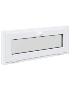 Finestra per Soffitta RISOR 100 x 40 cm PVC e Vetro Bianco 2