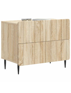 Armadio da Notte con cassetto Rovere Sonoma 62 x 34,5 x 49,5 cm 2