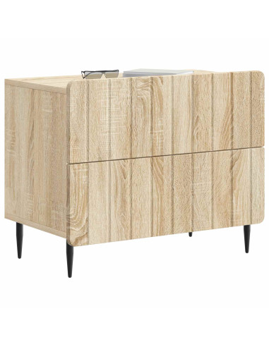 Armadio da Notte con cassetto Rovere Sonoma 62 x 34,5 x 49,5 cm