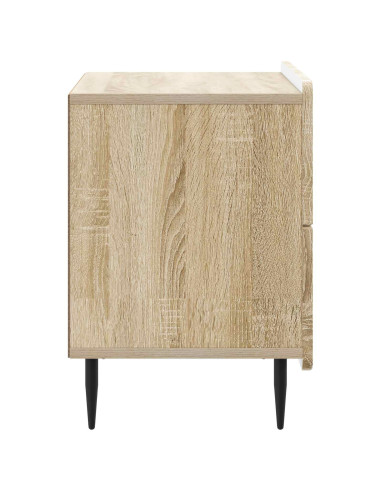 Armadio da Notte con cassetto Rovere Sonoma 62 x 34,5 x 49,5 cm