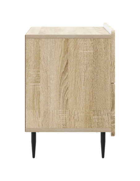 Armadio da Notte con cassetto Rovere Sonoma 62 x 34,5 x 49,5 cm
