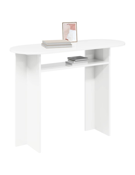 Tavolo consolle Bianco 100 x 39,5 x 75 cm Legno ingegnerizzato
