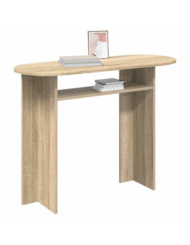 Tavolo consolle Rovere Sonoma 100 x 39,5 x 75 cm