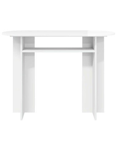 Tavolo consolle Bianco Lucido 100 x 39,5 x 75 cm