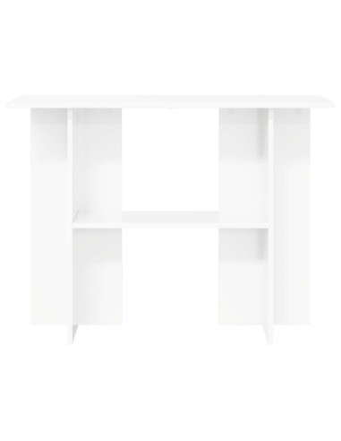 Tavolo consolle Bianco 100 x 30 x 75 cm Legno ingegnerizzato