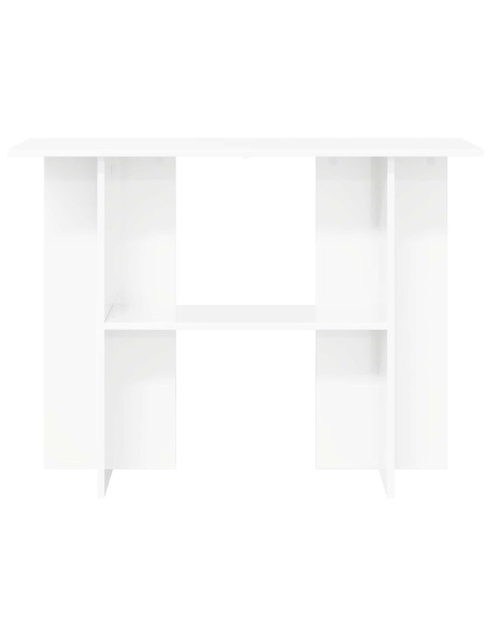 Tavolo consolle Bianco 100 x 30 x 75 cm Legno ingegnerizzato