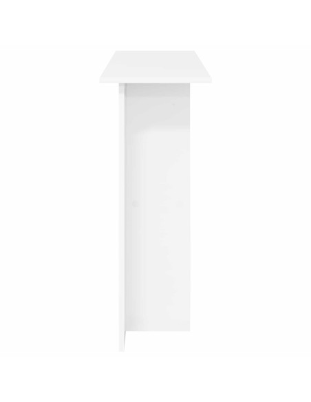 Tavolo consolle Bianco 100 x 30 x 75 cm Legno ingegnerizzato
